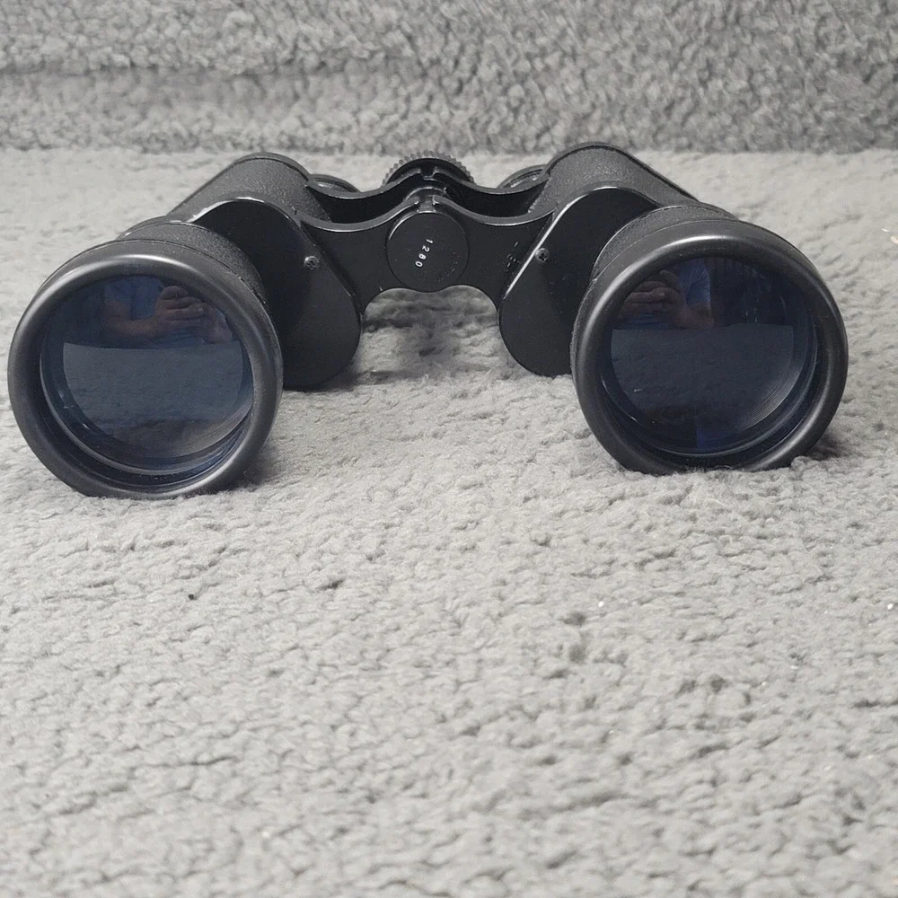 Vintage Western Field Binoculars Blk 7x50 357 Feet at 1000 Yards Art‎ No 35082